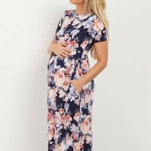 Pinkblush Floral Maternity Dress